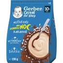 Detské kaše Gerber Cereal mléčná kaše kakaová Dobrou noc 230 g