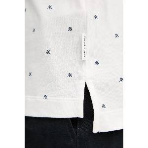 Giorgio Armani тениска с яка мъжка от памук (XM000735.AF10356)