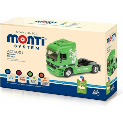 Seva Monti System 53.2 Mercedes Actros L zelený