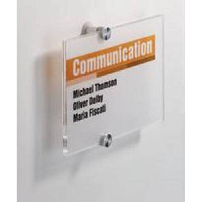 Informační dveřní tabulka Crystal Sign, 148 x 210 mm