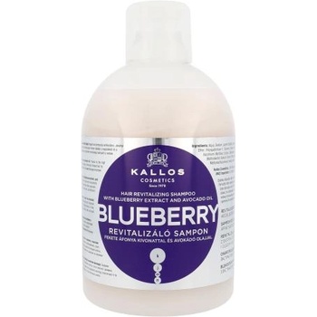 Kallos Blueberry 1000 ml регенериращ шампоан за сухи и изтощени коси за жени