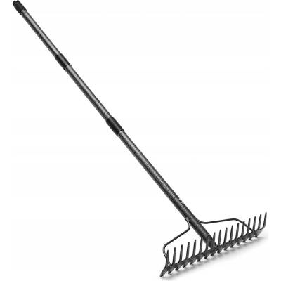 Záhradné so 17 zubami 195 cm sivé záhradné