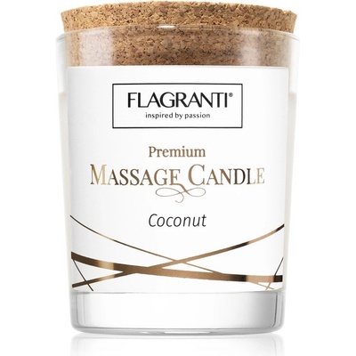 Flagranti Massage Candle Coconut masážní 70 ml