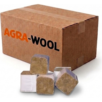 Agra Wool Speedgrow Plug sadbovací kostka 40x40mm bez díry BOX 750ks