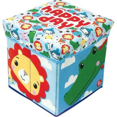 Arditex Taburet FISHER PRICE se zvířátky 30×30×30 cm