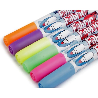 Stoklasa fixy na textil 6 ks