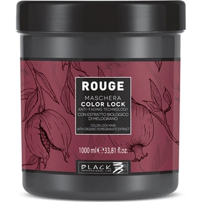 Black Rouge Color Lock Mask Maska s extraktem z granátového jablka 1000 ml