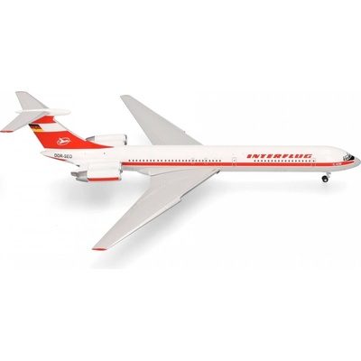 Herpa Il-62M Interflug 1970s Colors 1:200