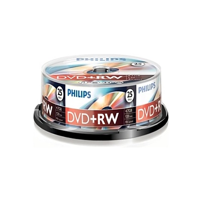 Philips DW4S4B25F/00 празен DVD диск 4, 7 GB (DW4S4B25F/00)