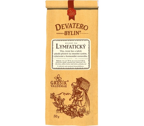 Grešík Lymfatický Devatero bylin 50 g