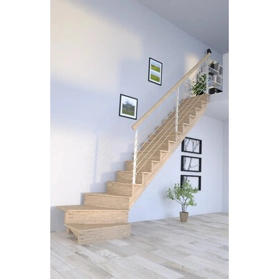 Pertura Atanas Dub s podstupnicami dub 1/4-otočené dole vpravo 80 cm 13/14