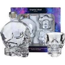 Crystal Head 40% 0,7 l (darčekové balenie 2 poháre)