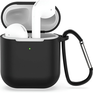 Techsuit Калъф за Apple AirPods 1 / AirPods 2 - Techsuit Silicone Case - Черен
