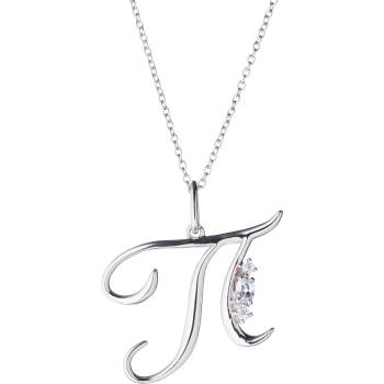 Silenti Jewelry Сребърно колие "П