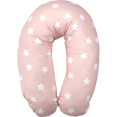 Lorelli Възглавница за кърмене Lorelli - Звезди, 190 cm, Pale Blush (20810063502)