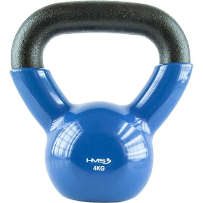 HMS Kettlebell železný pogumovaný 4 Kg