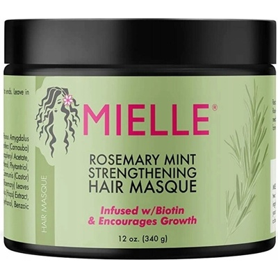 Mielle Rosemary Mint hĺbkovo posilňujúca maska na vlasy 340 g