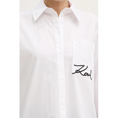 KARL LAGERFELD Памучна риза Karl Lagerfeld (B1W11013)
