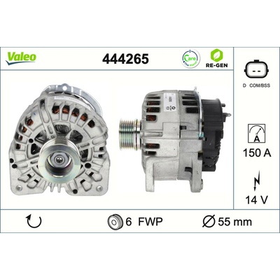 Alternátor VALEO 444265
