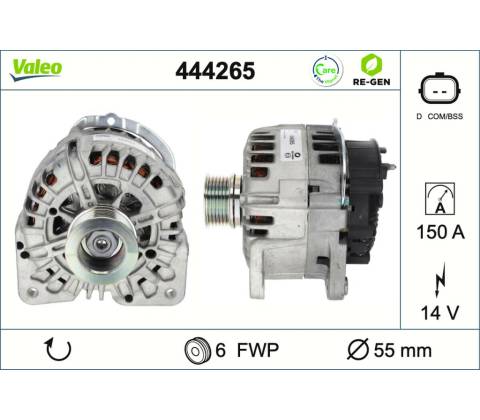 Alternátor VALEO 444265