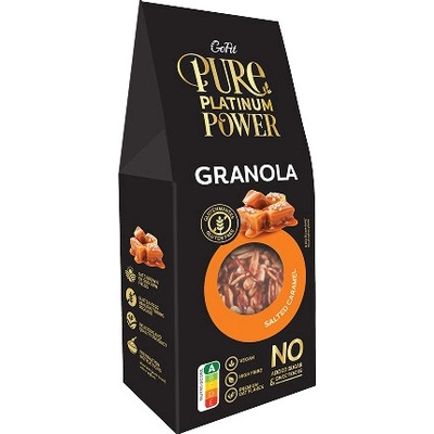 Avena GoFit Bezlepková granola slaný karamel bez pridaného cukru 225 g