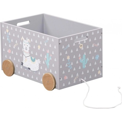 Kesper Box s kolieskami alpaka 50 x 35 x 30 cm