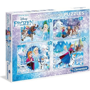 Clementoni Пъзел Замръзналото кралство в 20+60+100+180 ч. clementoni 7723