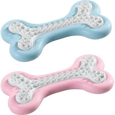 Ferplast Pa 6570 Rubber Bone For Teeth Medium