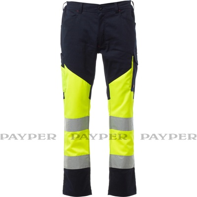 Payper pracovné nohavice WORKING Summer žltá Fluo čierna
