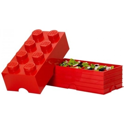 LEGO® Úložný box 25 x 50 x 18 cm červená