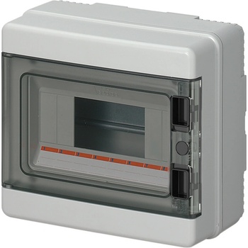 ELMARK Ec620 ТАБЛО ЗА ОТКРИТ МОНТАЖ 8 МОДУЛА (1Х8) ip65 СИВ (ec62008e)