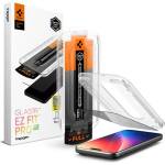 Spigen iPhone 17 Pro SPIGEN GLASS TR EZ FIT PRO HD екранен протектор стъкло 2.5D, 9H + рамка, TRANSFER AGL10098 (AGL12028 / AGL10098)