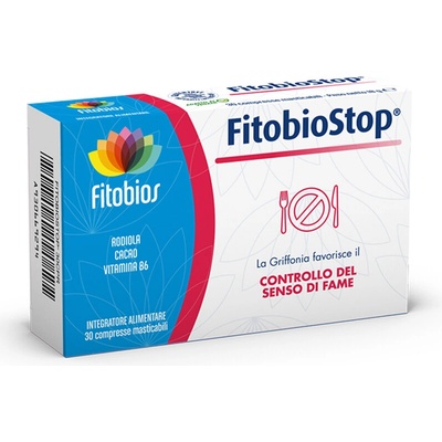 Fitobios Контрол на апетита и емоционалното хранене FitobioStop, 30 дъвчащи таблетки (430284 FITO)