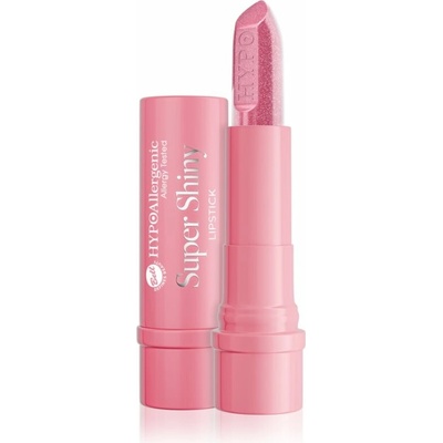 Bell HYPOallergenic Super Shiny Lipstick hydratačný lesklý rúž 002 Sweet Pink 4,2 g