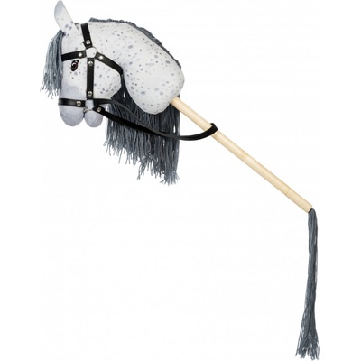 Hobby koník na tyči s ocasem By Astrup Hobby Horse Grey Star – Zboží Dáma
