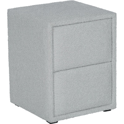 Carmen Нощно шкафче за спалня diana - светлосив 326