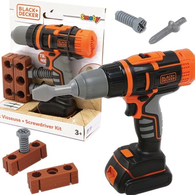 Smoby Black & Decker Šroubovák vrtačka a příslušenství