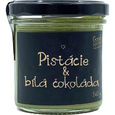GOODIE Pistácie a bílá čokoláda 140 g
