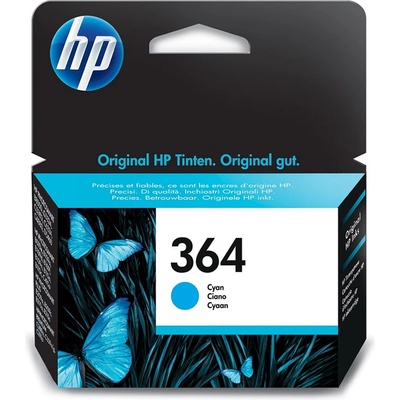 HP Мастило HP, CB318EE, 364, Cyan (CB318EE#BA1)