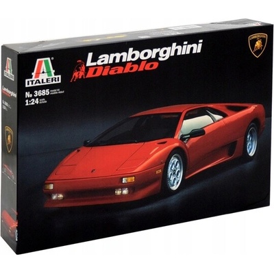 Italeri Lamborghini Diablo Stavebnice Model klasického auta 1:24
