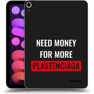 Picasee silikónový prehľadný obal pre Apple iPad mini 2021 6. gen More PLASTENCIAGA