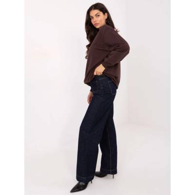 Feel Good Sweatshirt-RV-BL-5185.70P dark brown