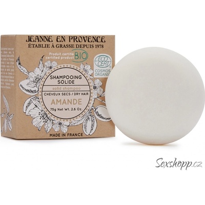 Jeanne en Provence BIO Tuhý šampón Mandle 100 g