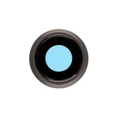 Apple iPhone 8, SE (2020), SE (2022) - Rám + Sklíčko Zadnej Kamery (Space Gray, Black), Space Gray