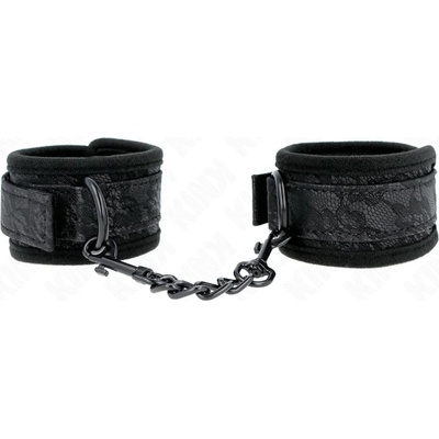 Маншети за китки с мека подплата - Kink Dark Lace Cuffs (D-241008)