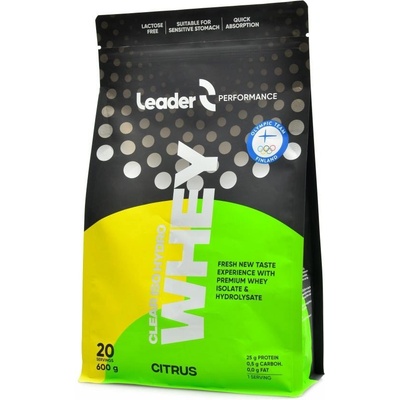 Leader Clear Iso Hydro Whey Protein 600 g