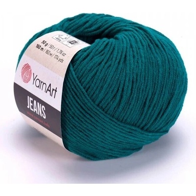 YarnArt Příze Gina / Jeans 63 smaragdová