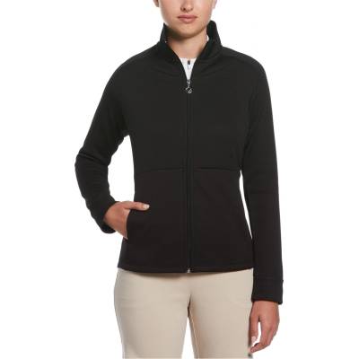 Callaway Яке Callaway Women's Full-Zip Weather-Resistant Performance Golf Jacket - Caviar