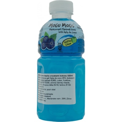 Mogu Mogu Džús s Kúskami Želé Hrozno 320 ml
