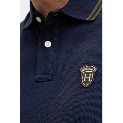 Hackett London Памучна тениска с яка Hackett London (HM5600082)